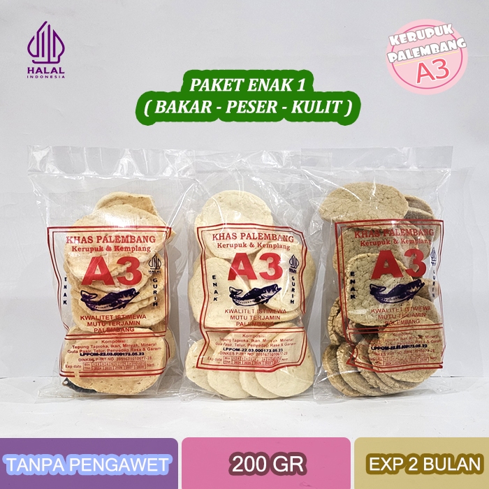 PAKET ENAK 1 KEMPLANG BESAR BAKAR KULIT 600GR