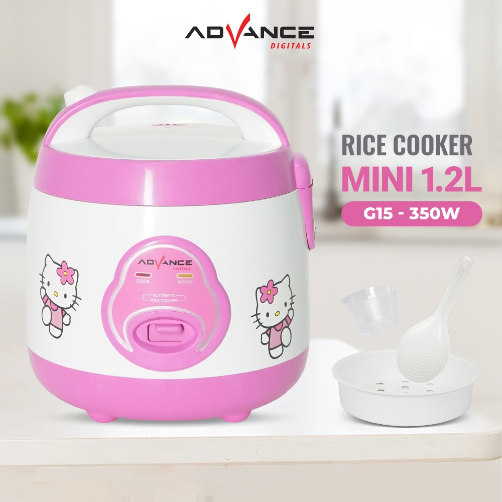 Advance G-15 Rice Cooker Mini 1.2 Liter 350W Magic Com Karakter Doraemon / Hello Kitty
