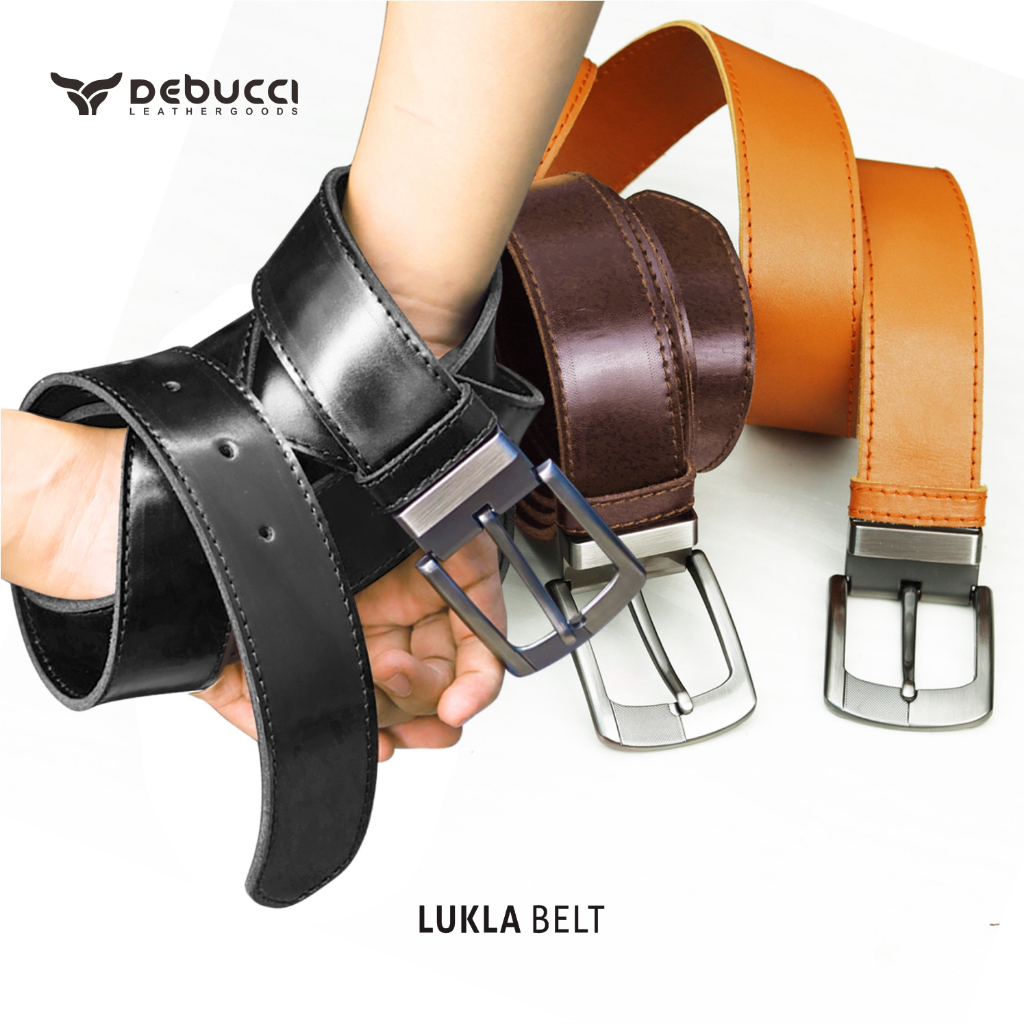 Debucci leather goods - LUKLA BELT/Ultimate Belt Ikat Pinggang Pria Kulit Asli