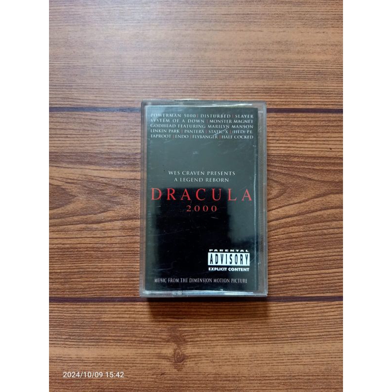 Kaset DRACULA 2000( SLAYER, PANTERA, LINKIN PARK ETC)