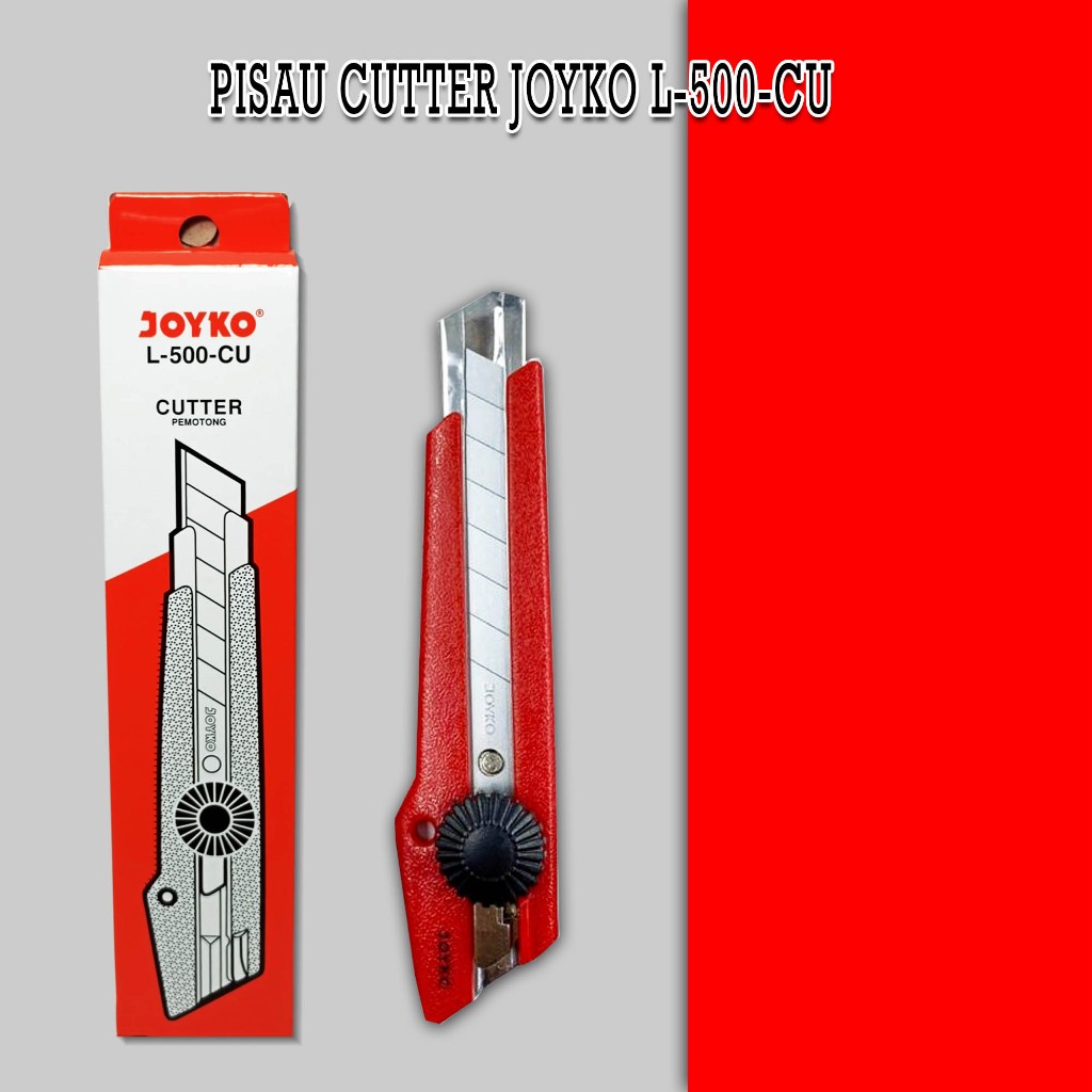 

pisau cutter besar joyko L-500-CU / 1 pcs