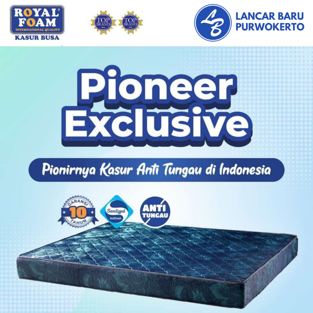 KASUR BUSA ROYAL FOAM PIONEER EXCLUSIVE