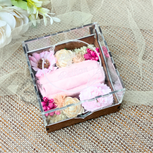 Ring Box Lamaran / Ring Box Kayu Seserahan / Tempat Cincin