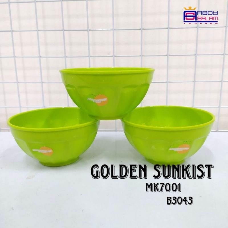 MANGKOK GOLDEN SUNKIST MK-7001 // MANGKOK GOLDEN SUNKIST MURAH