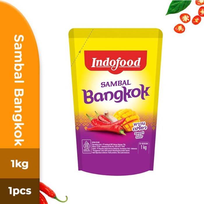 

Saus indofood 1kg / indofood saus tomat 1kg / indofood sambal bangkok 1kg