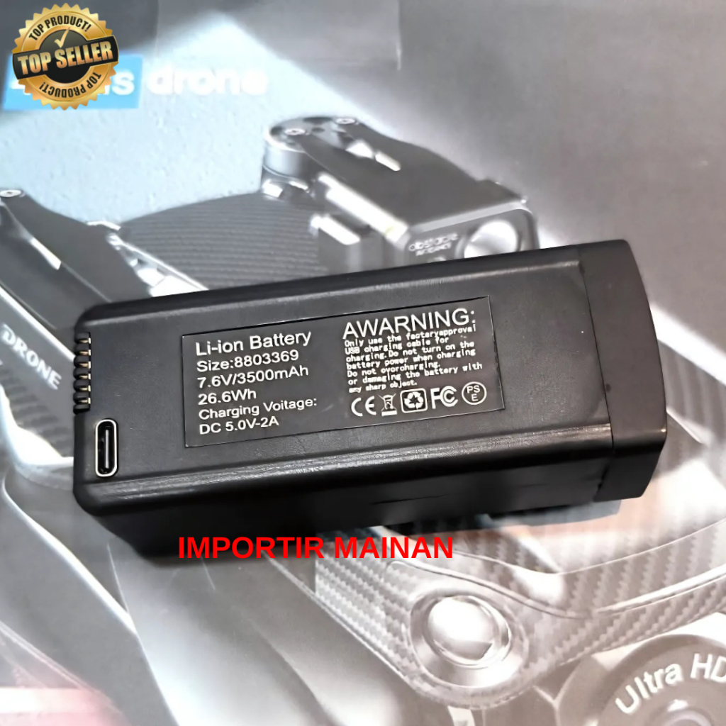 Promo Baterai Drone Jjrc X31 Brushless Gps 7.4V 3500Mah