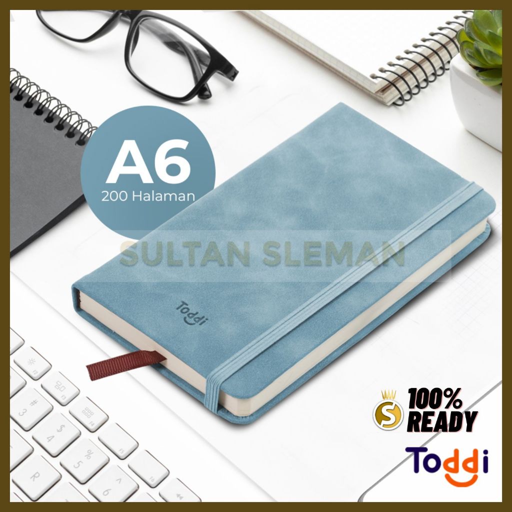 

Buku Catatan Jurnal A6 Aesthetic Pocket 100 Lembar / Notebook A6 Canvas Diary Mini Portable Kantor