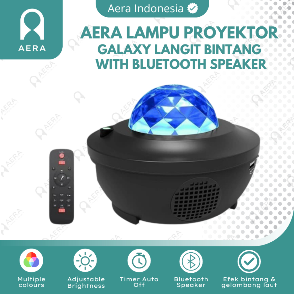 AERA LAMPU TIDUR PROYEKTOR LANGIT BINTANG | LAMPU PROYEKTOR GALAXY | LAMPU PROYEKTOR KAMAR