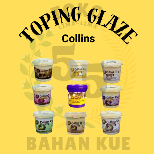 

Glaze / Choco Crunchy Merek Collins Kemasan 1kg