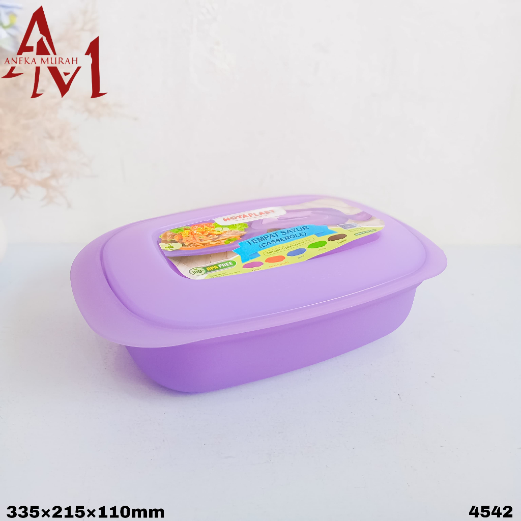 HOYAPLAST TEMPAT SAYUR SET / TEMPAT LAUK SERBAGUNA U ( 4524 ) MM ( 4520 ) B ( 4469 ) H ( 4474 ) C ( 