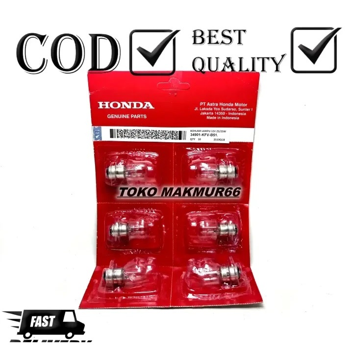 BOHLAM LAMPU DEPAN HONDA