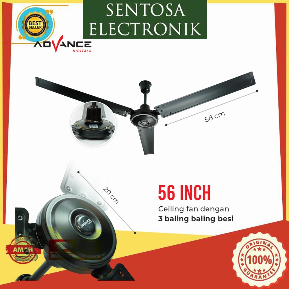 KIPAS ANGIN CELING FAN ADVANCE 5603 / KIPAS ANGIN PLAFON CELING FAN