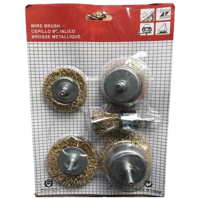 Sikat Kawat Bor Gerinda Isi 5 pcs