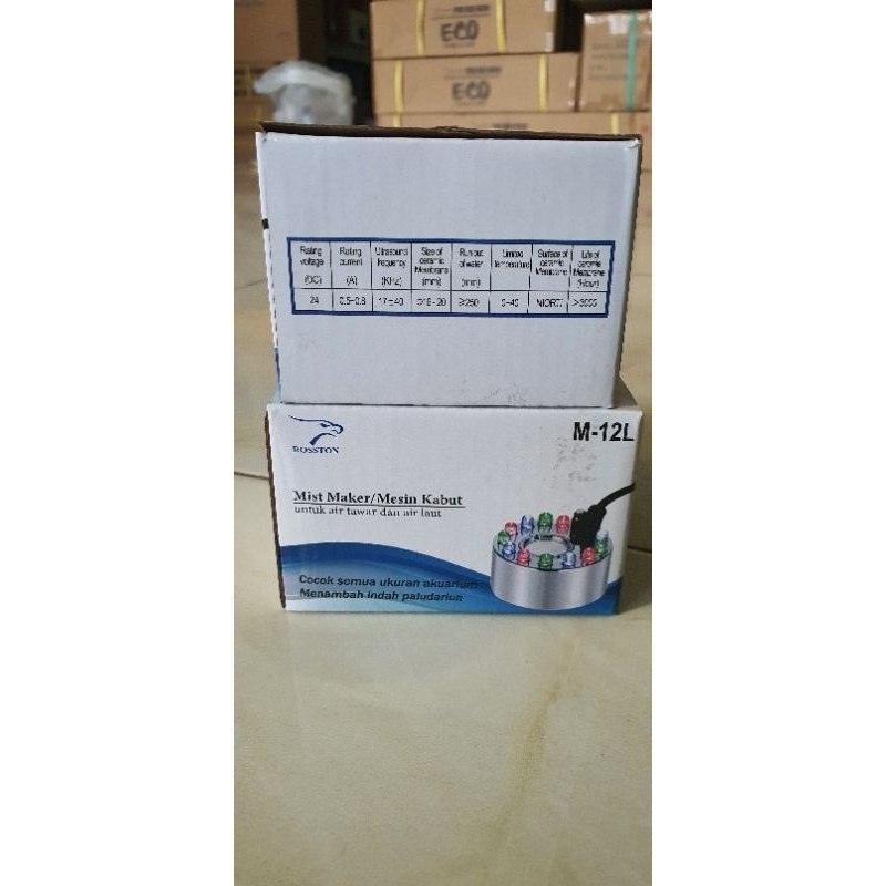 Mist Maker Mesin Kabut Aquarium Rosston