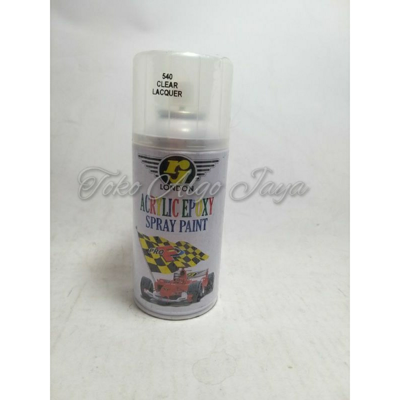 rj london cat semprot 540 clear laquer 300cc