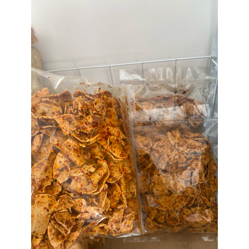 

basreng pedas daun jeruk bumbu asli bandung