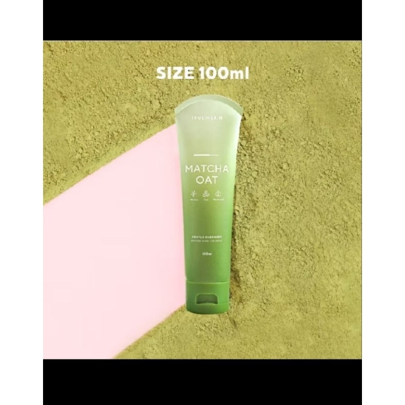True To Skin Matcha Oat Gentle cleanser