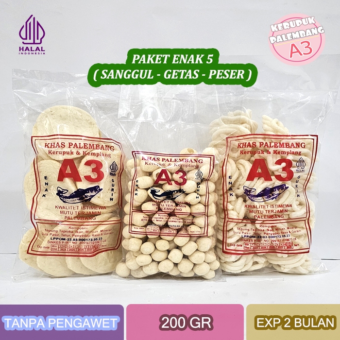 

PAKET ENAK 5 BESAR GETAS SANGGUL 600GR