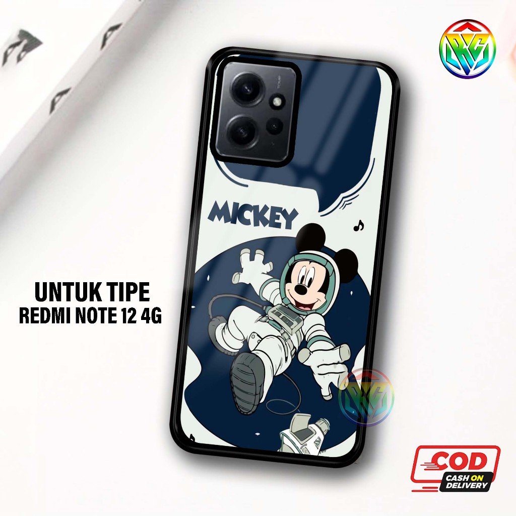 Real Case Xiomi Redmi NOTE 12 4G Terbaru Case kilau - New Case Glossy casing Hp Xiomi Redmi NOTE 12 