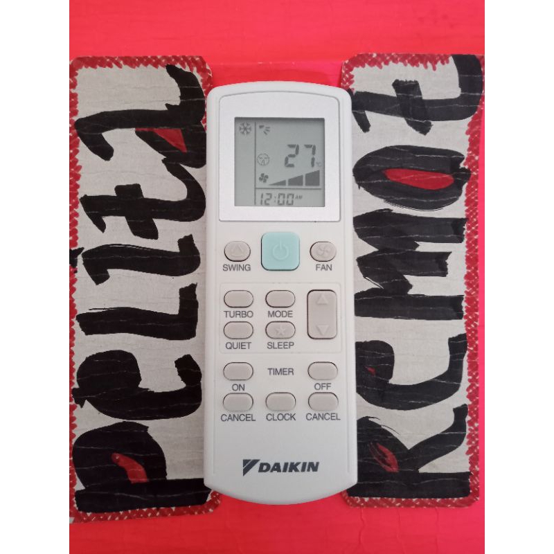 remot ac Daikin inverter R32 original terlengkap