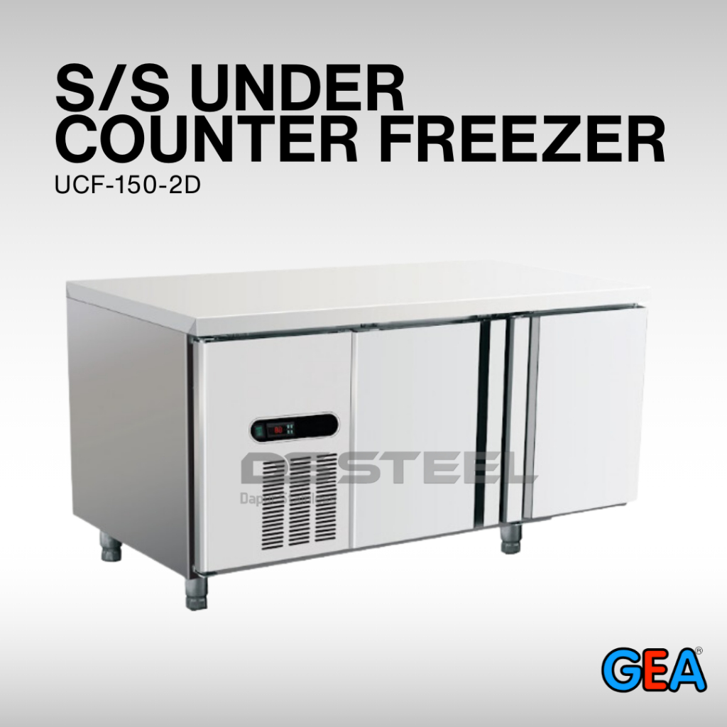 GEA UCC 150 2D Undercounter Chiller Stainless Steel 360L 850x700x1500mm