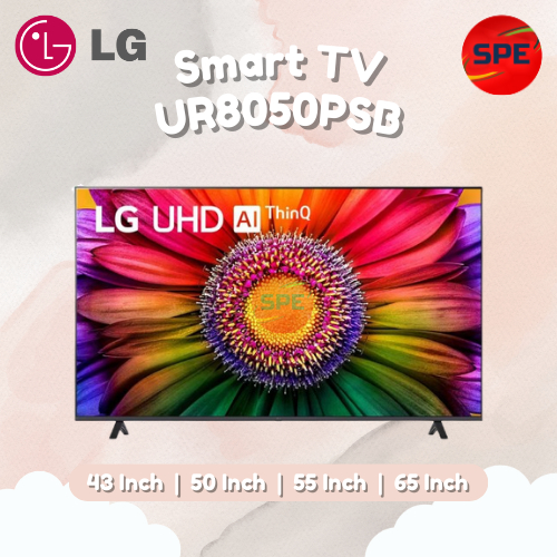 SMART TV LG 43 Inch 43UR8050PSB / 50 Inch 50UR8050PSB / 55 Inch 55UR8050PSB / 65 Inch 65UR8050PSB UH