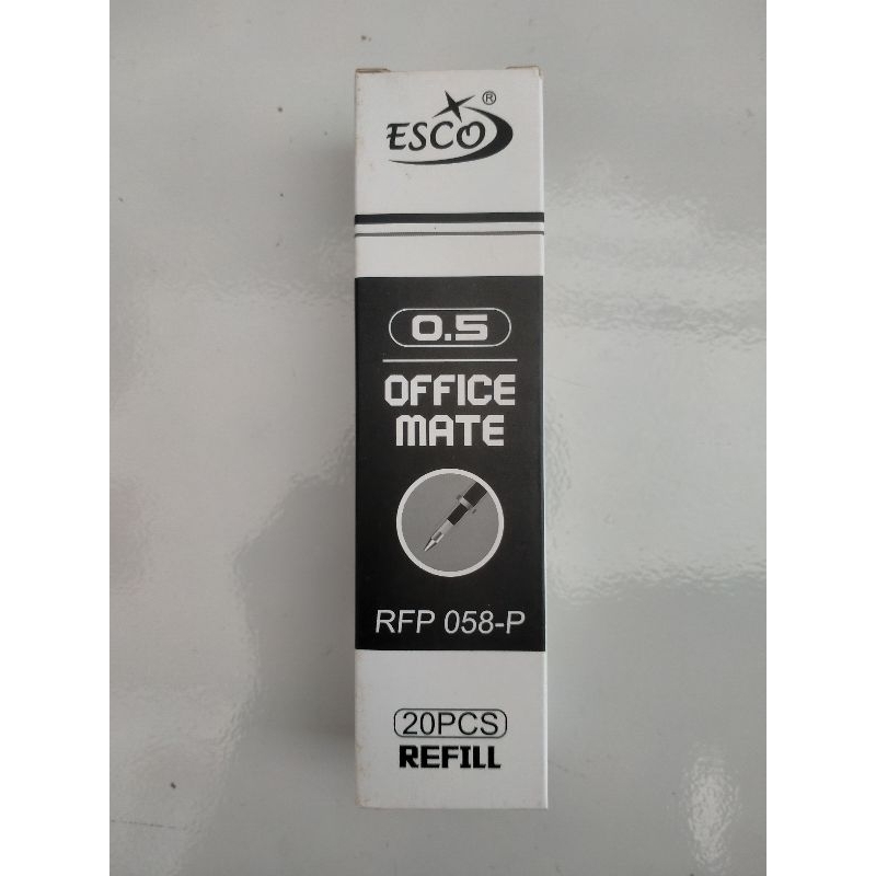 

isi ulang pulpen/refil esco 0.5