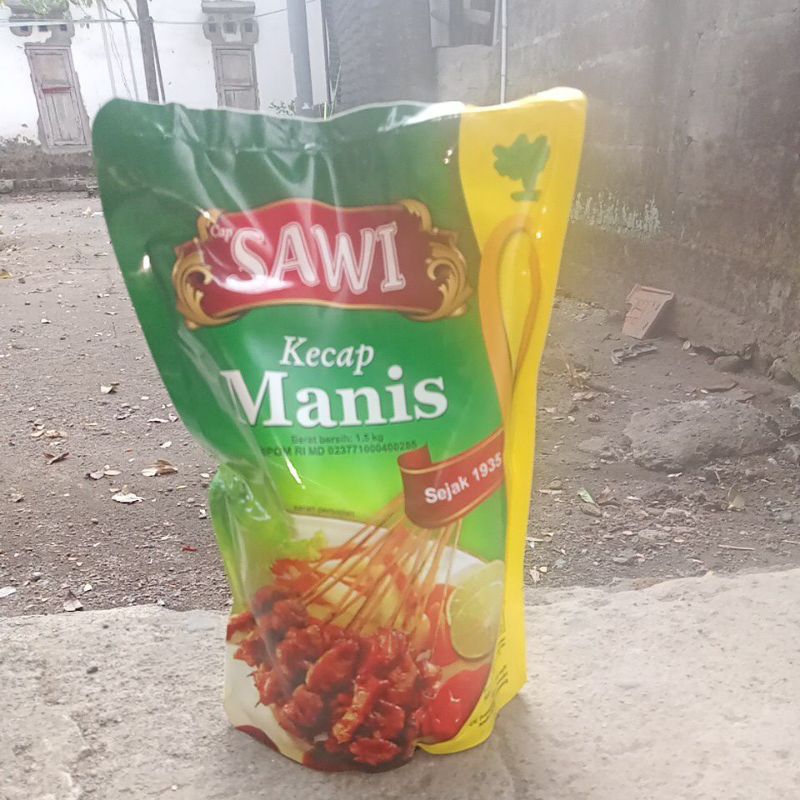 

kecap manis (cap sawi) isi 1,5L original