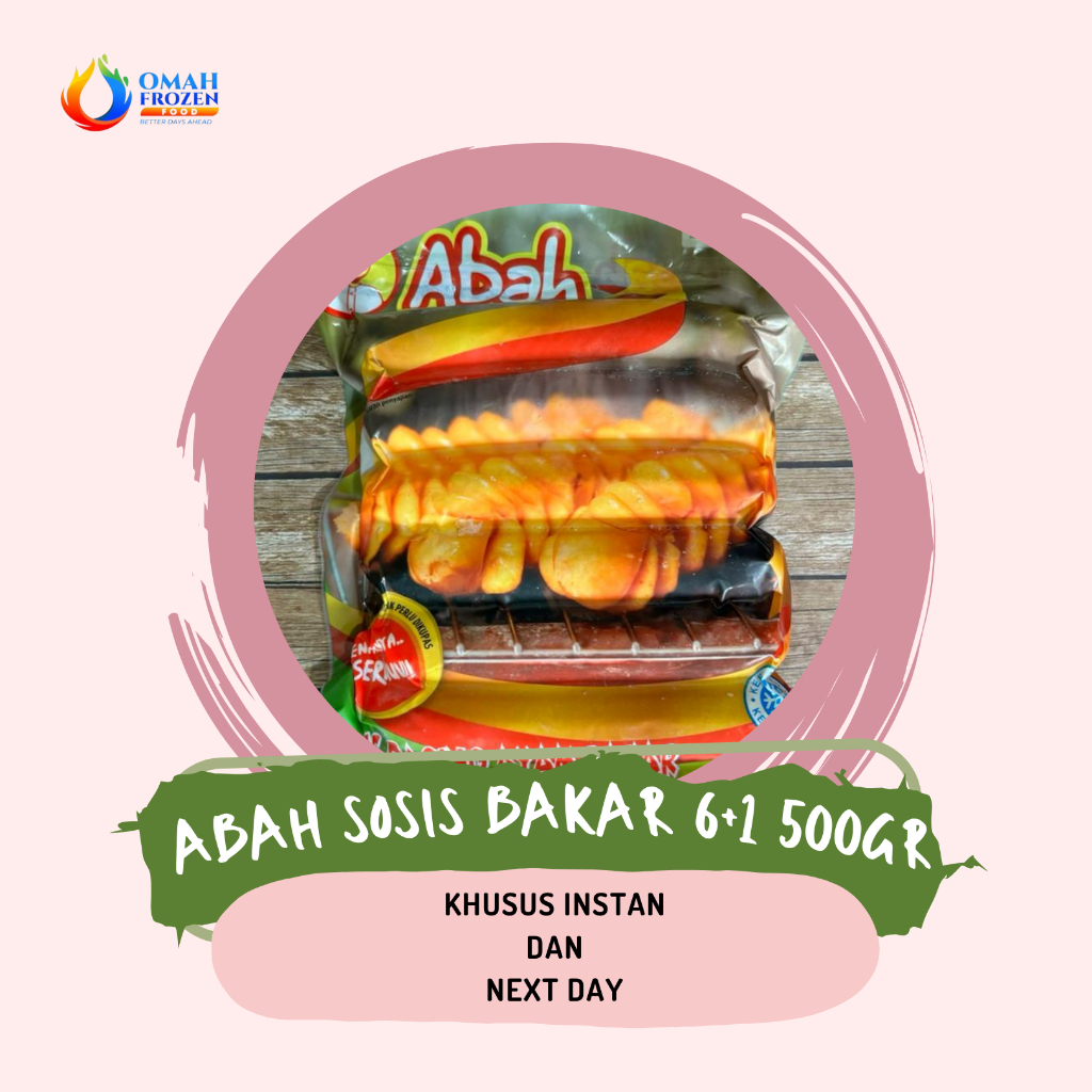 

Abah Sosis Bakar Isi 6+1 (KHUSUS INSTANT & NEXT DAY)