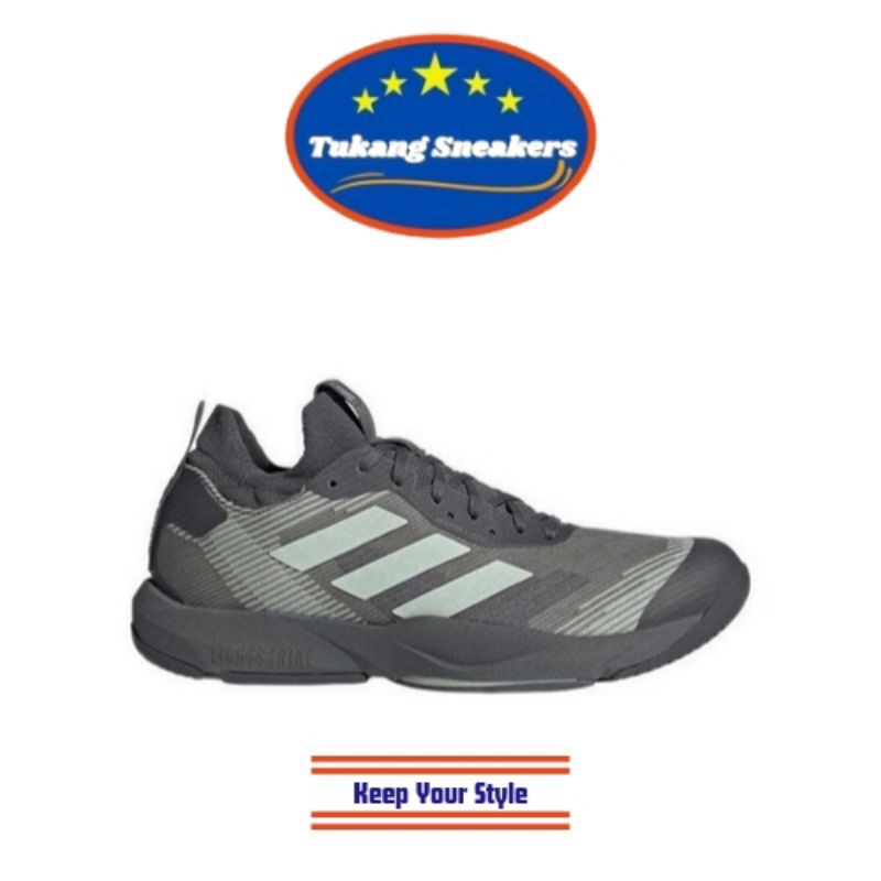 Sepatu Trening Pria Adidas Rapidmove ADV - Grey Five ADIIH7518