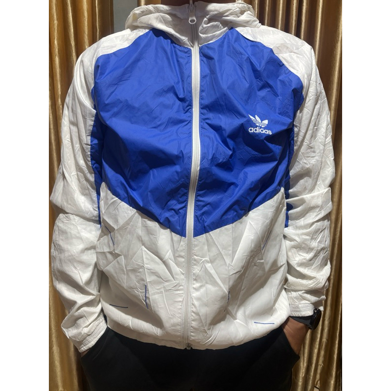 Jaket parasut Adidas second