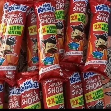 

Mie Kremezz Shake&Shore @16 Gr ( 1 box isi 20 Bh gratis 1 Bh)