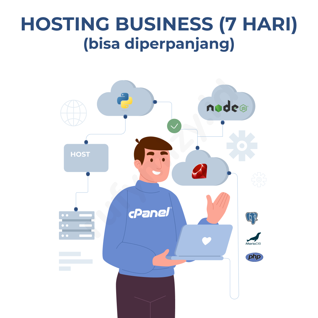 Paket Hosting Bisnis Unlimited - 7 Hari