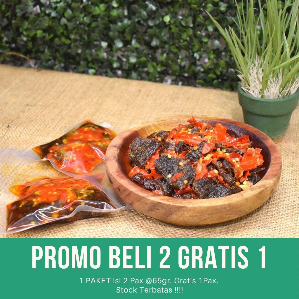

Ay00! Dendeng Balado Suir / Pecah / Potongan Kecil ( PRAKTIS / EKONOMIS )