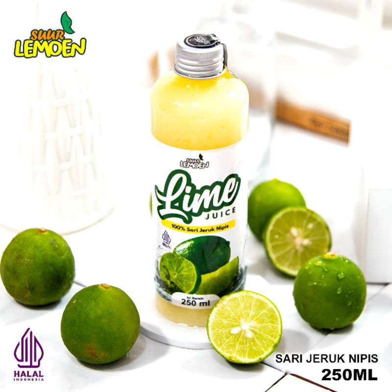 

Sari Jeruk Nipis Murni Pure Lime Juice 250ml