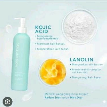 Grace And Glow Body Serum Miss Moisture & Glow