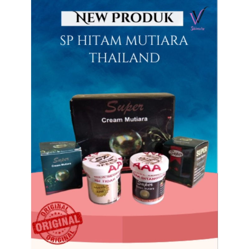 ( 12 pcs ) CREAM SP MUTIARA HITAM THAILAND BINTANG 5 SEGEL 100% ORIGINAL / SPECIAL / SP KEMBANG RAJA