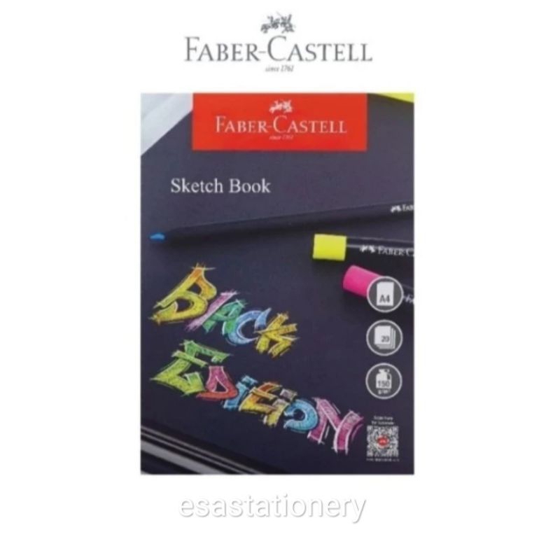 

Sketchbook Faber Castell Dengan Kertas Hitam