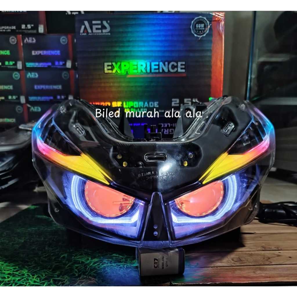 PROJIE BILED VARIO LED OLD 125 150 FULLSET REFLEKTOR BILED AES EXSPERIENCE 60 WATT
