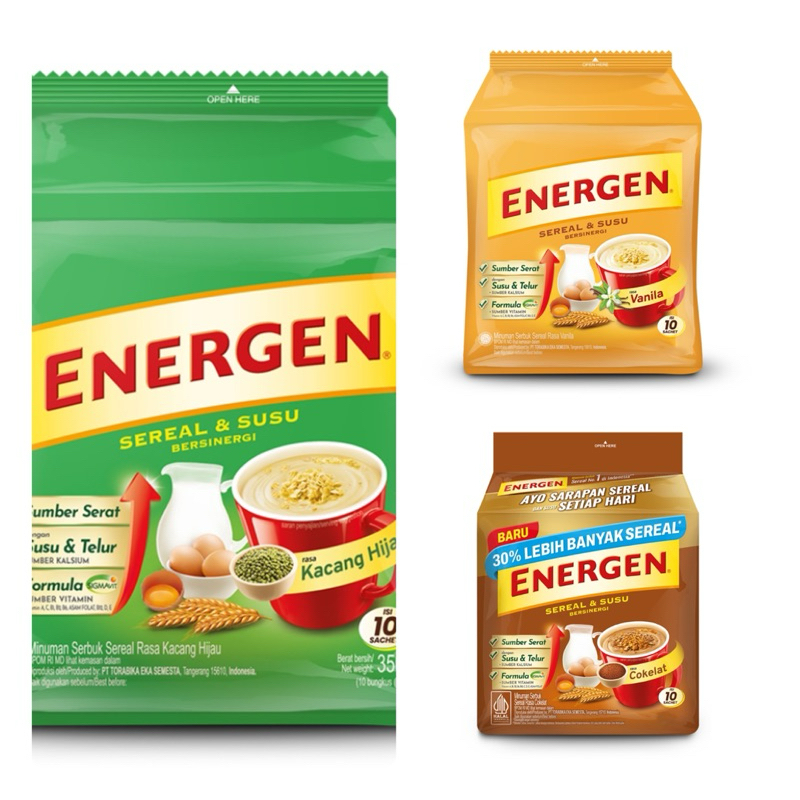 

ENERGEN Minuman Sereal all varian 10 pcs