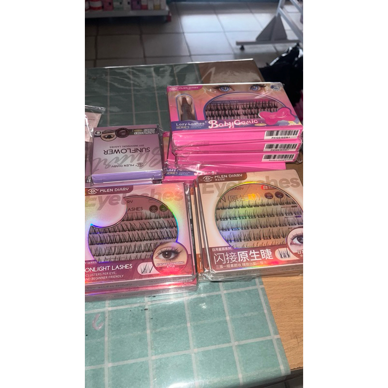 mlen diary eyelash / eyelash / extension