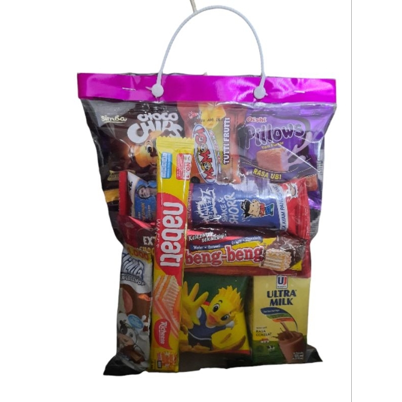 

snack ulang tahun/paket berbagi