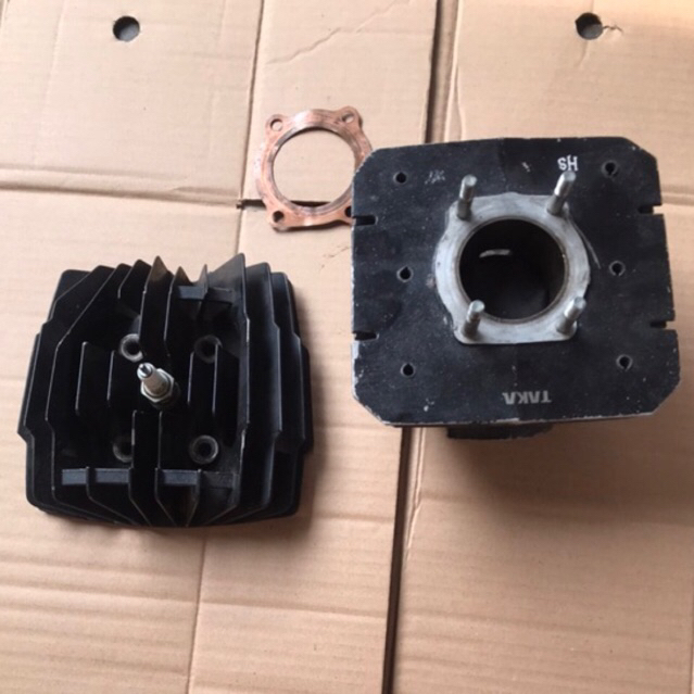 Blok seher boring set Rx King Y2 marking original taka good conditioning (SIAP PAKAI)