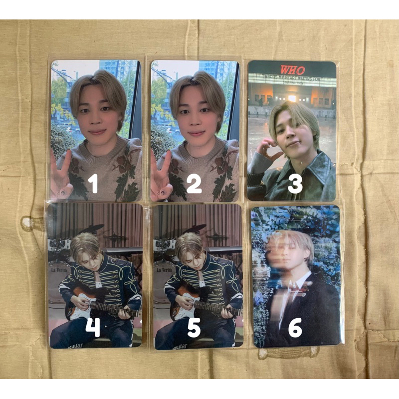 [ Ready Stock ] Luckydraw LD Unreleased Powerstation PWS PST Makestar Jimin BTS Muse Selca, Gitar