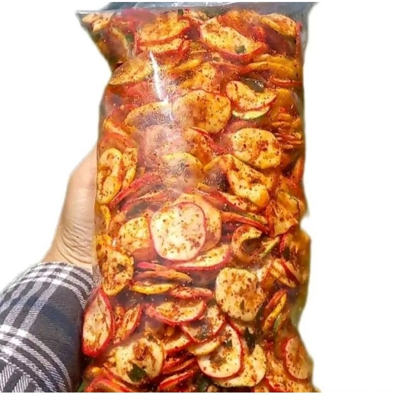 

KERUPUK SEBLAK KERING PEDAS DAUN JERUK