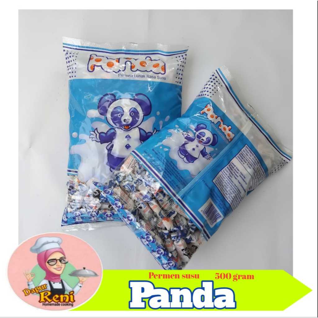 

Permen susu merk panda kemasan 500gr