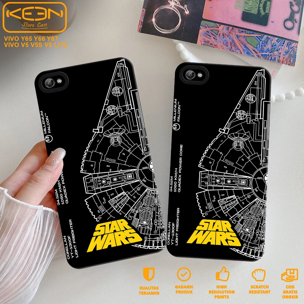 Case Vivo 1612 - Softcase Vivo 1612 Motif Starwars - Casing Hp Vivo 1612 - Case Hp - Softcase Hp Viv