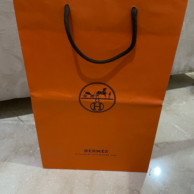 

Paperbag H orange