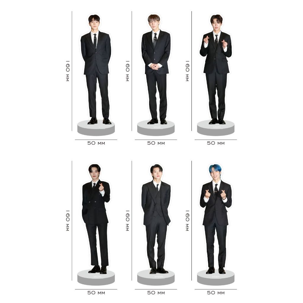 Mini Standing Figure Akrilik INFINITE Inspirits Comback Again 13egin