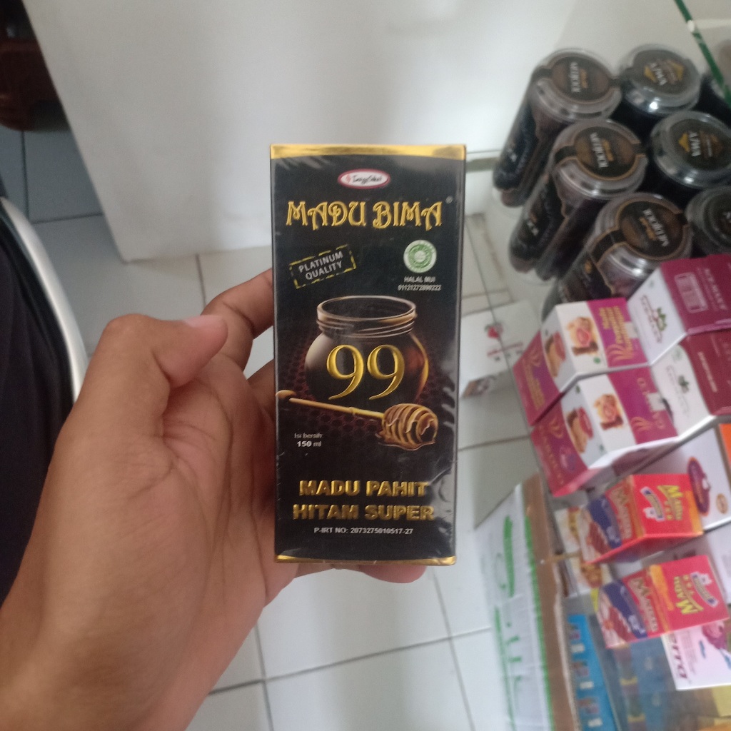 

Madu bima 99 madu hitam pahit super